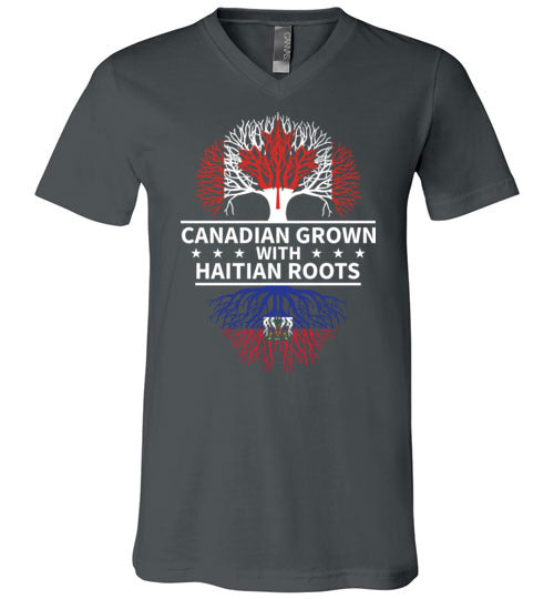 Canadian Grown Haitian Roots V-Neck