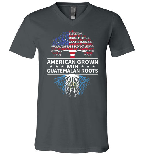 American Grown With Guatemalan Roots V-Neck