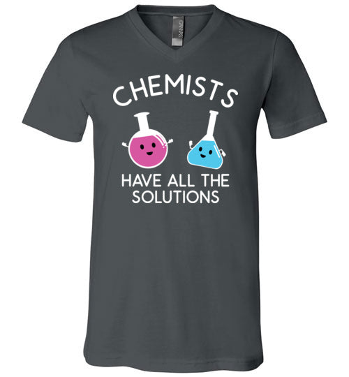Chemists Have All The Solutions V-Neck