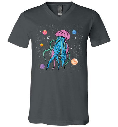 Space Jellyfish V-Neck