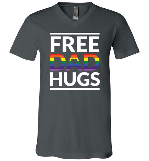 Free Dad Hugs V-Neck