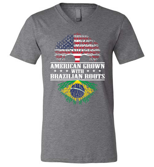 American Brazilian Roots V-Neck