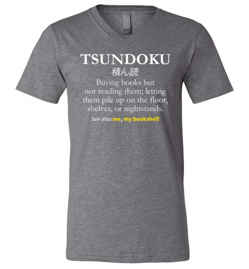 Tsundoku Books V-Neck