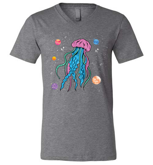 Space Jellyfish V-Neck