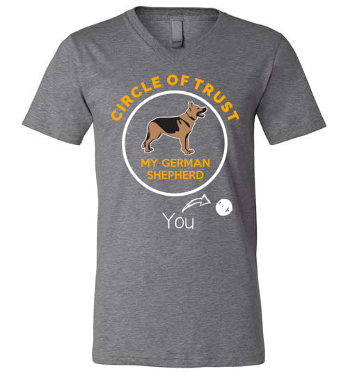 German Shepherd Circle Of Trust V-Neck