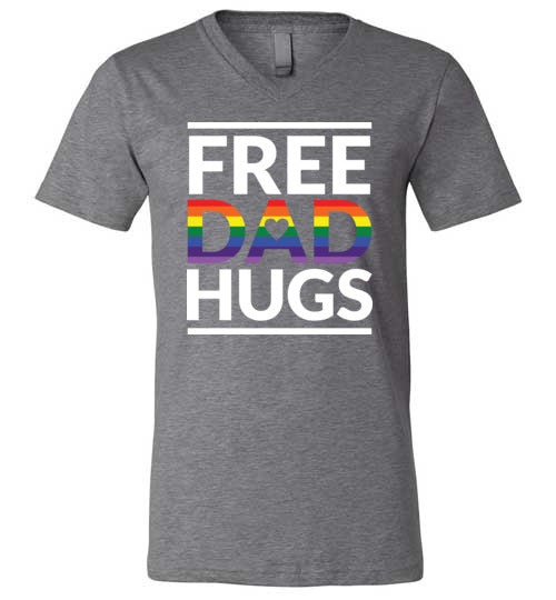 Free Dad Hugs V-Neck