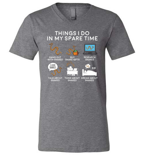 Snake Spare Time V-Neck