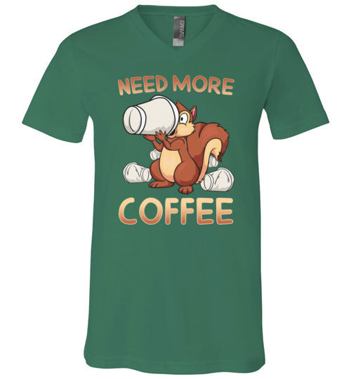 Need More Coffee V-Neck
