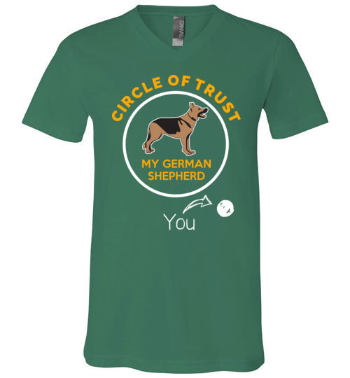 German Shepherd Circle Of Trust V-Neck