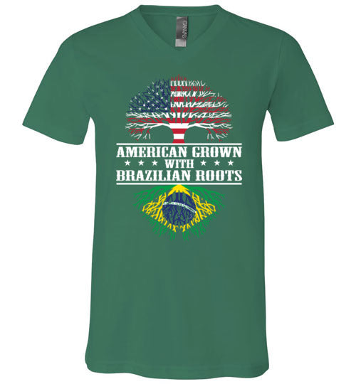 American Brazilian Roots V-Neck