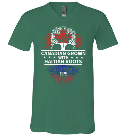 Canadian Grown Haitian Roots V-Neck