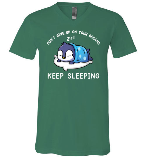 Penguin Keep Dreaming V-Neck