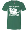 Chai Tea Thappad Slap V-Neck
