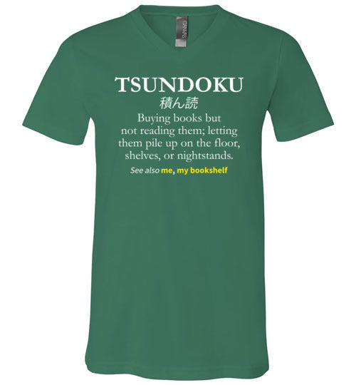 Tsundoku Books V-Neck