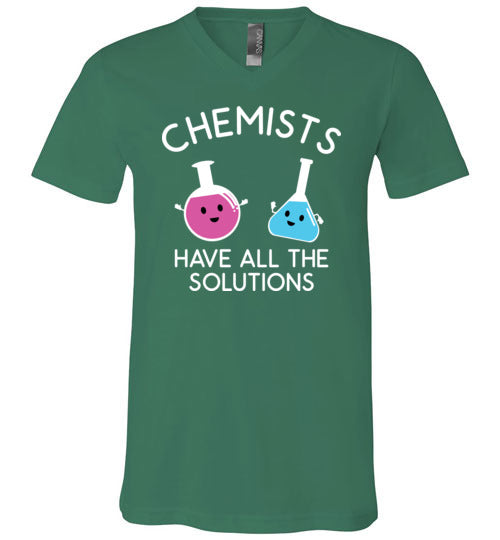 Chemists Have All The Solutions V-Neck