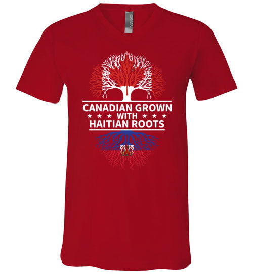 Canadian Grown Haitian Roots V-Neck