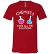 Chemists Have All The Solutions V-Neck