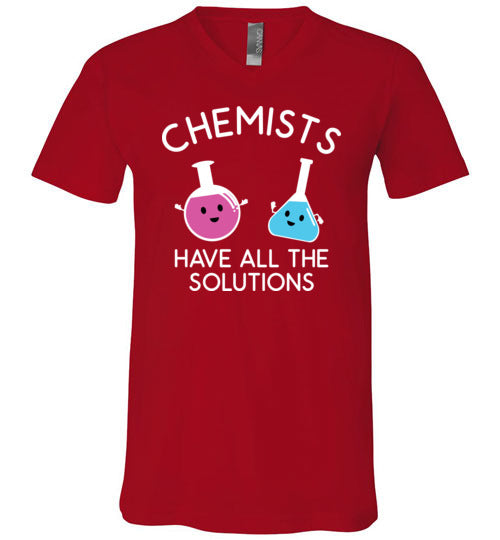 Chemists Have All The Solutions V-Neck