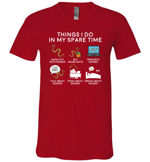 Snake Spare Time V-Neck