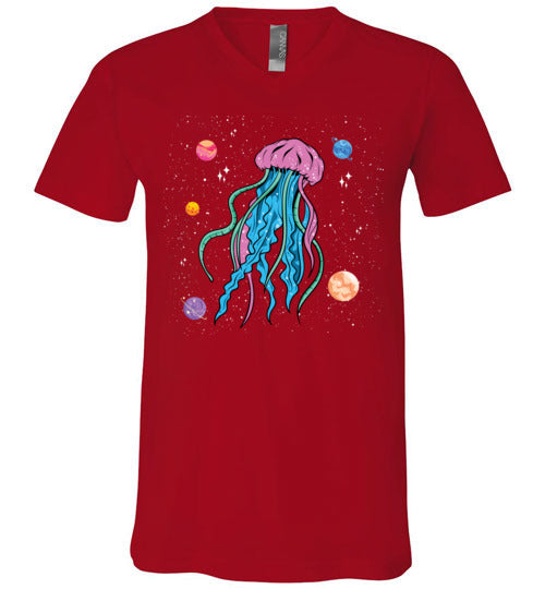 Space Jellyfish V-Neck