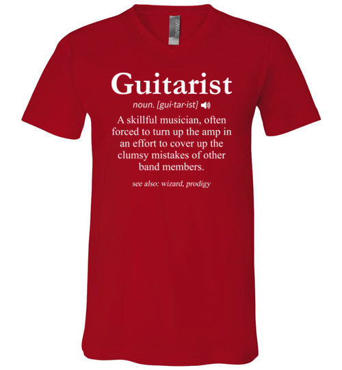 Guitarist Definition V-Neck