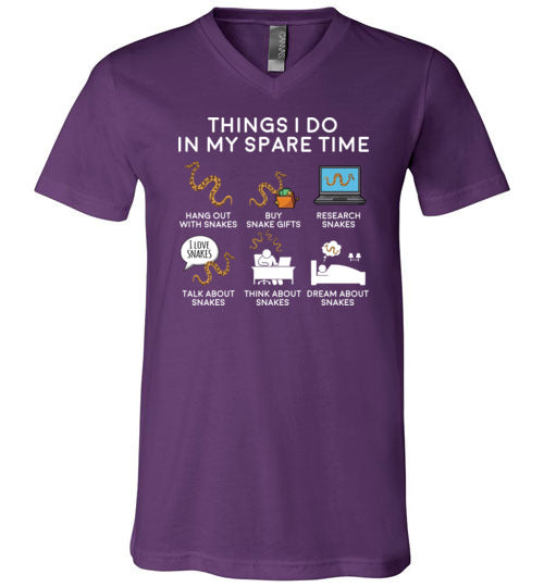 Snake Spare Time V-Neck