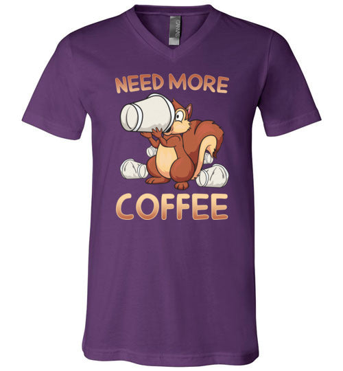 Need More Coffee V-Neck