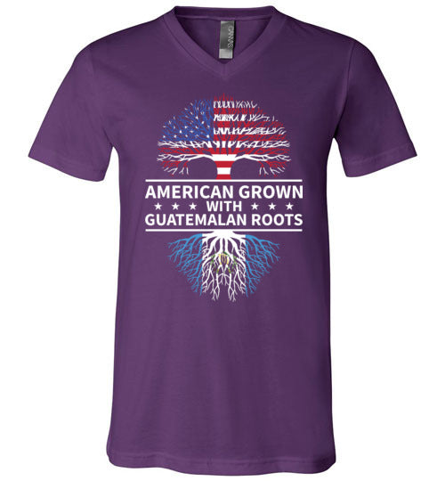 American Grown With Guatemalan Roots V-Neck