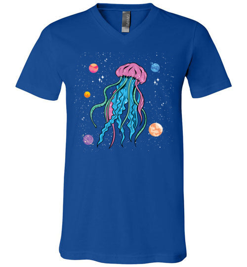 Space Jellyfish V-Neck