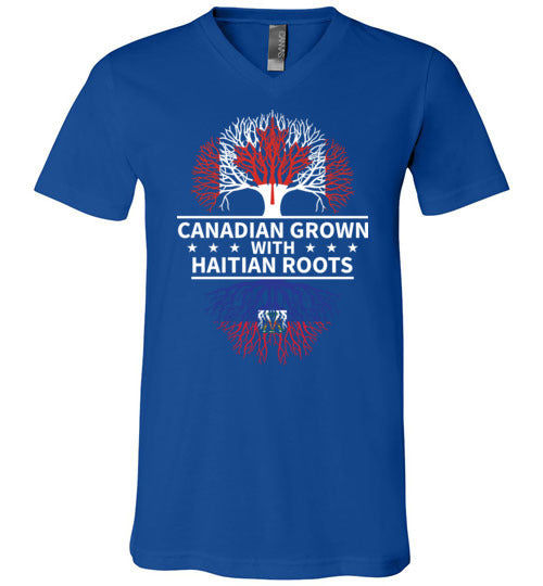Canadian Grown Haitian Roots V-Neck