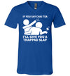 Chai Tea Thappad Slap V-Neck