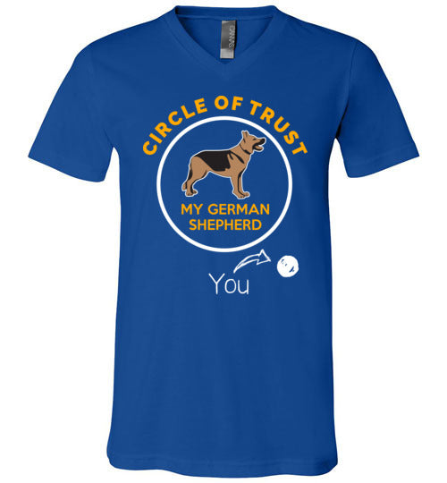 German Shepherd Circle Of Trust V-Neck