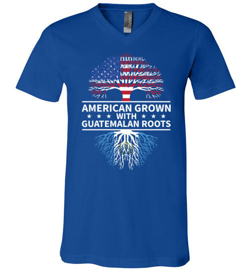 American Grown With Guatemalan Roots V-Neck