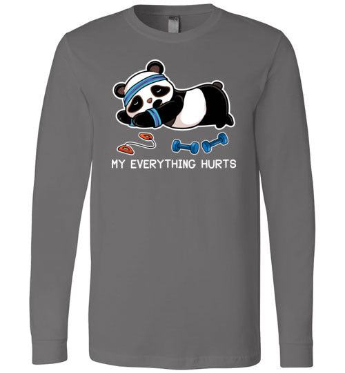 Panda My Everything Hurts Long Sleeve