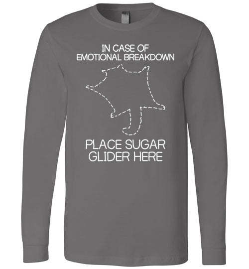 Sugar Glider Emotional Breakdown Long Sleeve