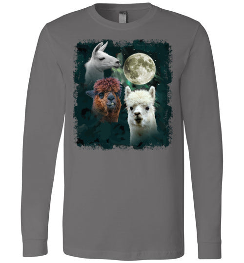 3 Llama Moon Long Sleeve