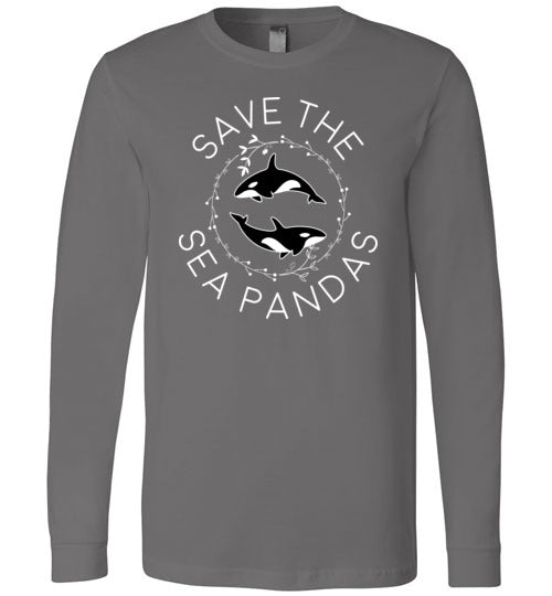 Save The Sea Pandas Long Sleeve