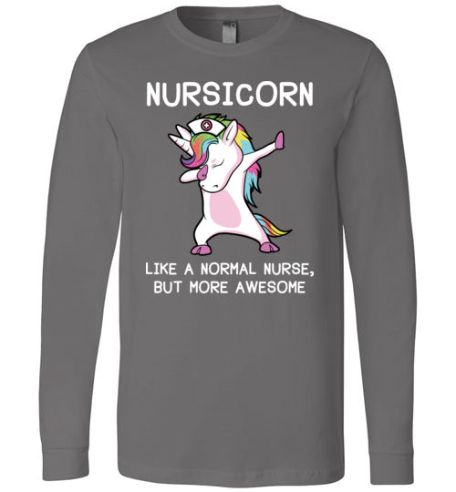Nursicorn Nurse Unicorn Long Sleeve