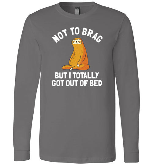 Sloth Out Of Bed Long Sleeve