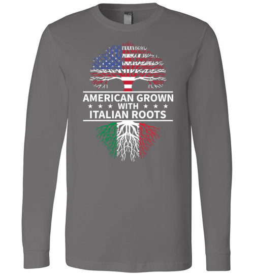 American Grown Italian Roots Long Sleeve