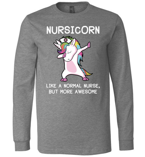 Nursicorn Nurse Unicorn Long Sleeve