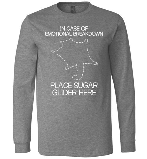 Sugar Glider Emotional Breakdown Long Sleeve
