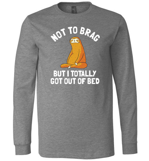 Sloth Out Of Bed Long Sleeve