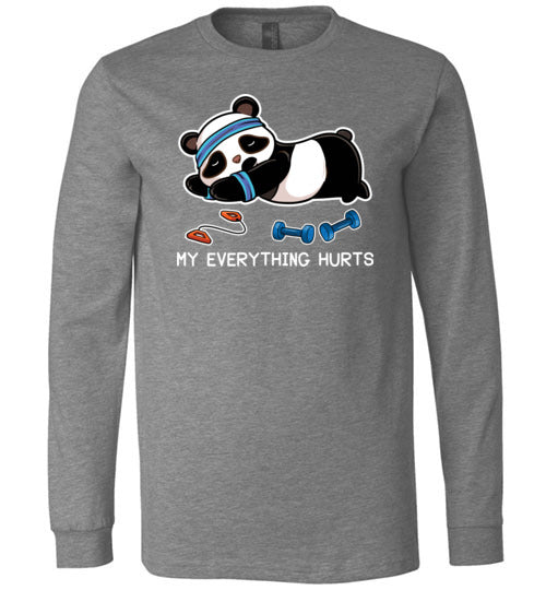 Panda My Everything Hurts Long Sleeve
