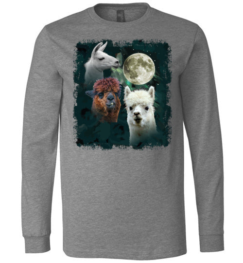 3 Llama Moon Long Sleeve