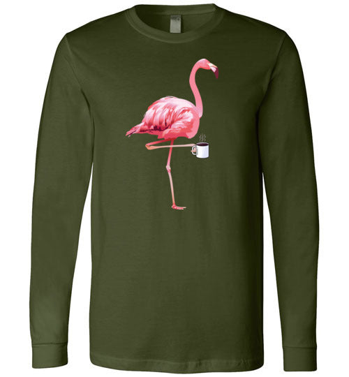 Flamingo Coffee Long Sleeve
