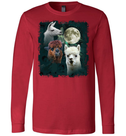 3 Llama Moon Long Sleeve