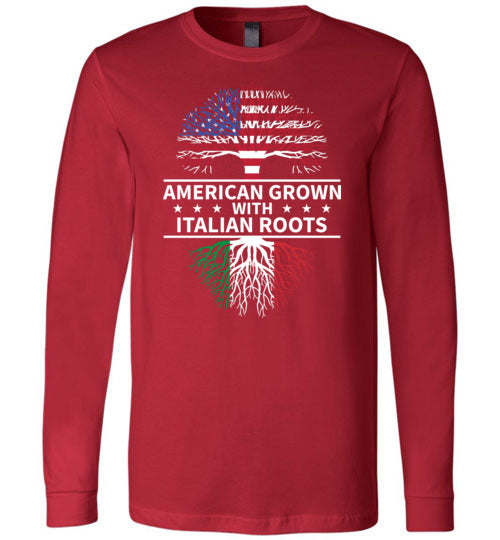 American Grown Italian Roots Long Sleeve
