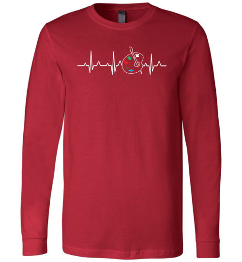 Paint Heartbeat Long Sleeve