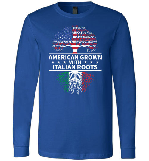 American Grown Italian Roots Long Sleeve